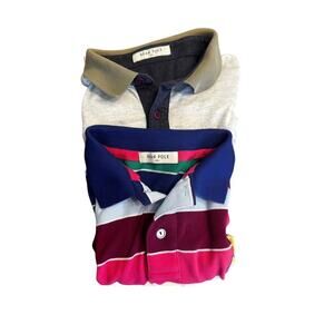 BEAN POLE Polo Bundle-2 Mens Shirts Size Medium